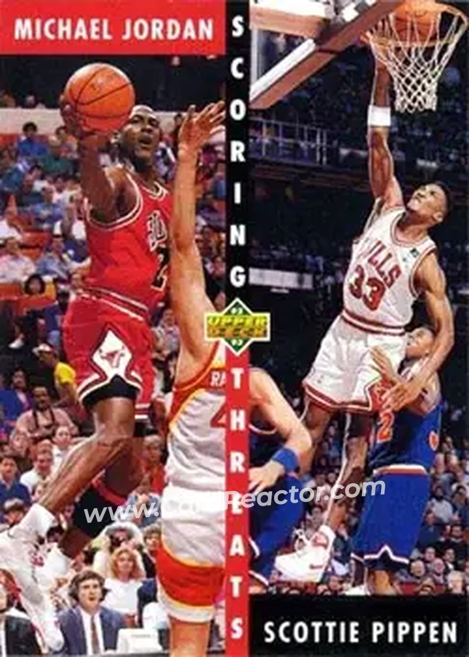 1992-93 Upper Deck #62 - Card #62 - Chicago Bulls - Front
