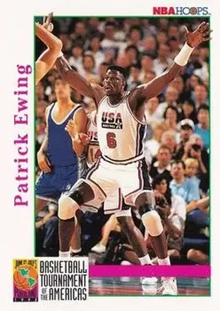 1992-93 Hoops #339 - Patrick Ewing - USA