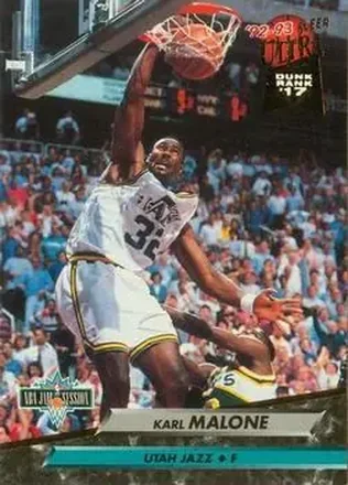 1992-93 Ultra #217 - Karl Malone - Utah Jazz