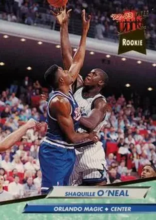 1992-93 Ultra #328 - Shaquille O'Neal - Orlando Magic