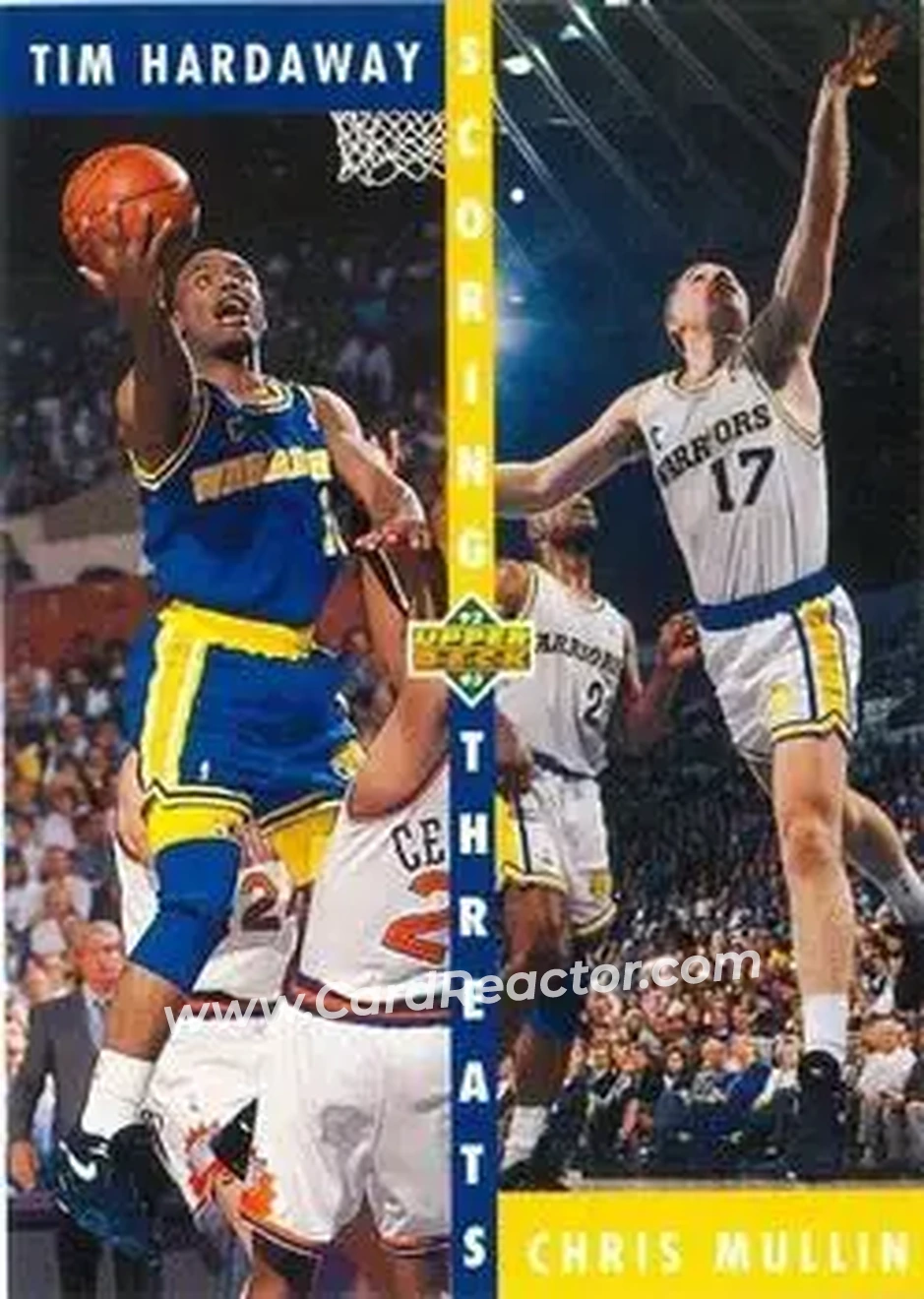 1992-93 Upper Deck #65 - Card #65 - Golden State Warriors - Front