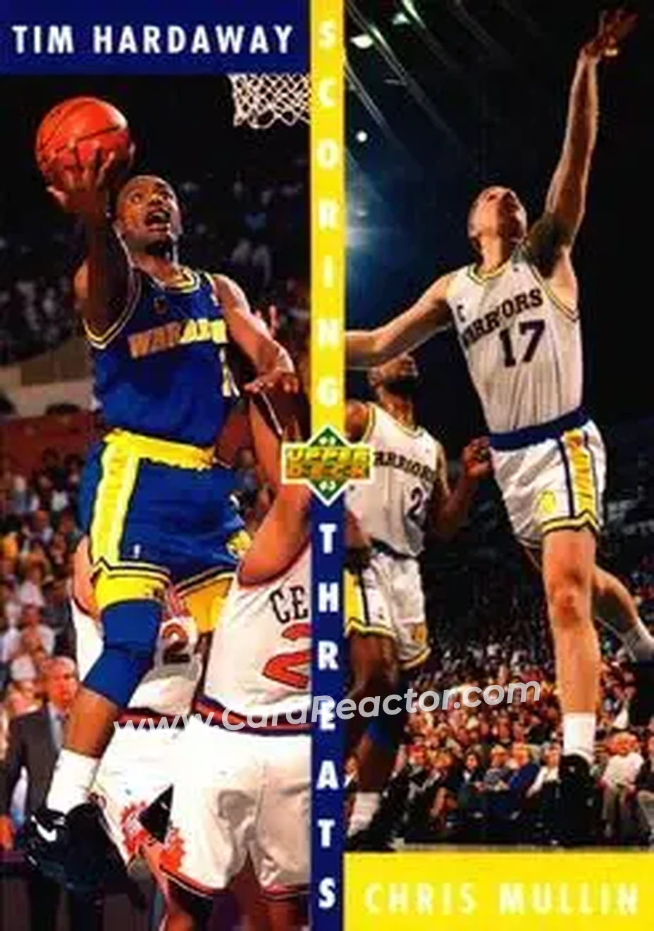1992-93 Upper Deck #65 - Card #65 - Golden State Warriors - Front