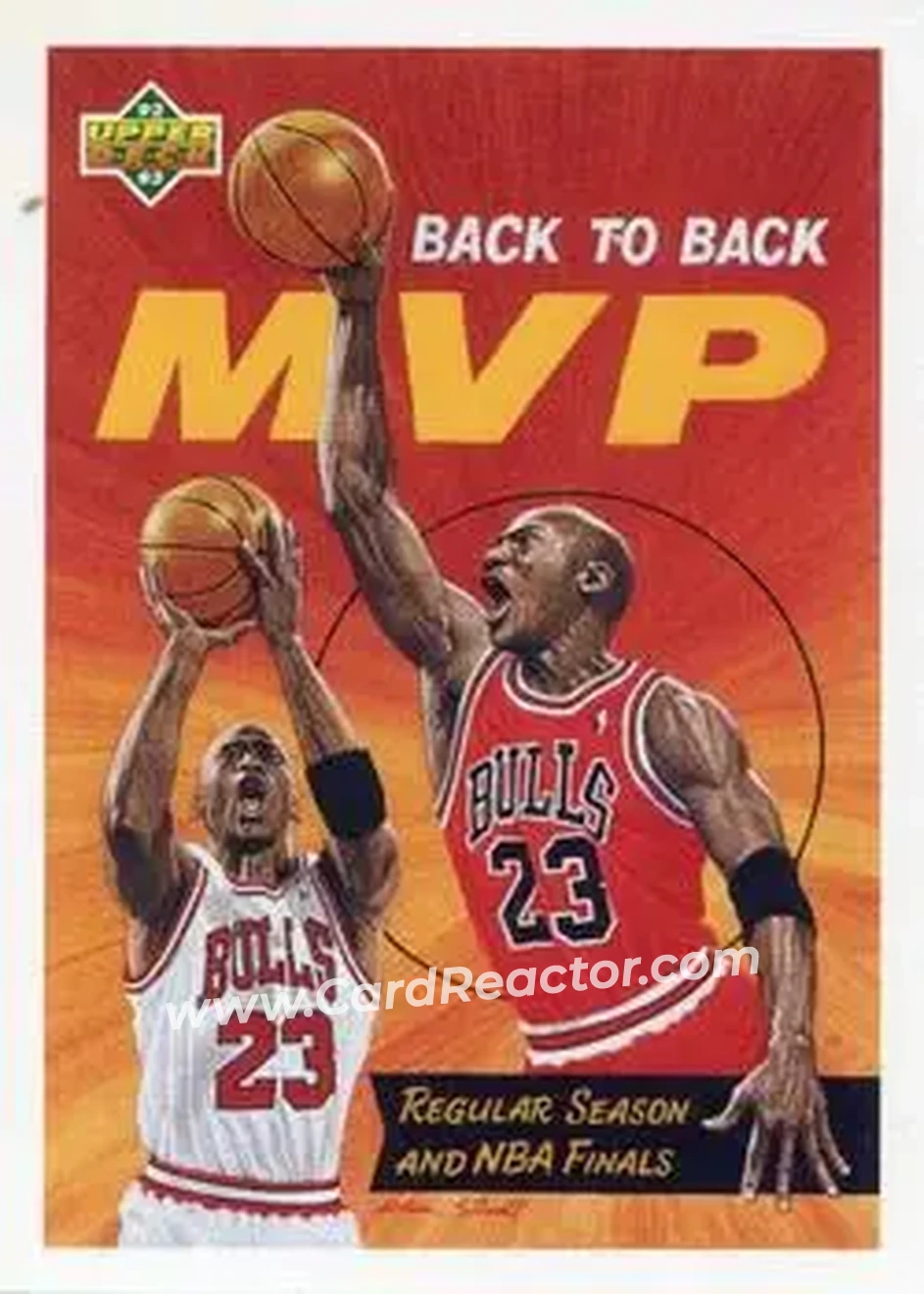 1992-93 Upper Deck #67 - Michael Jordan - Chicago Bulls - Front