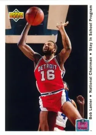 1992-93 Upper Deck #69 - Bob Lanier - Detroit Pistons