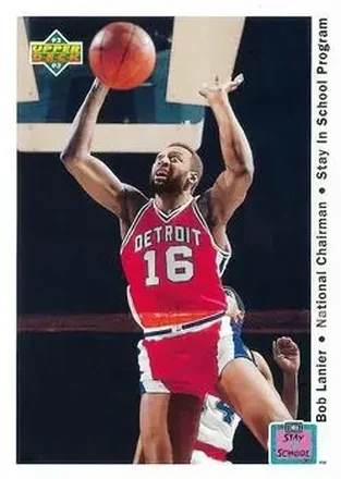 1992-93 Upper Deck #69 - Bob Lanier - Detroit Pistons