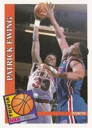1992-93 Hoops #484 - Patrick Ewing - New York Knicks