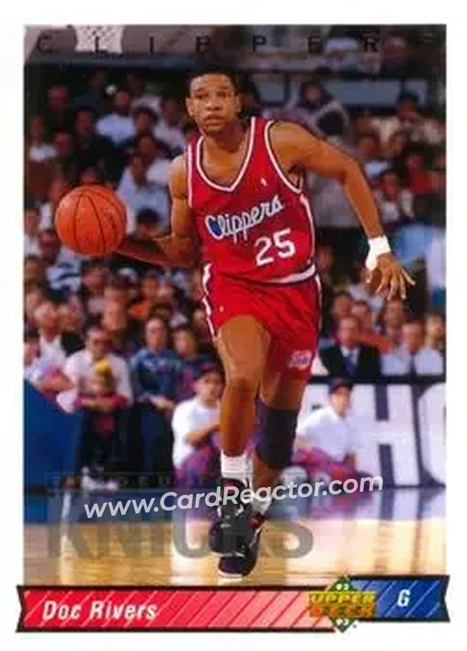 1992-93 Upper Deck #101 - Doc Rivers - New York Knicks - Front