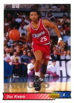 1992-93 Upper Deck #101 - Doc Rivers - New York Knicks