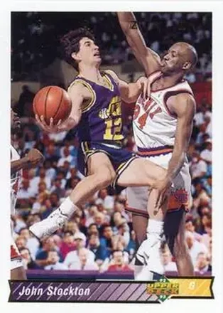 1992-93 Upper Deck #116 - John Stockton - Utah Jazz