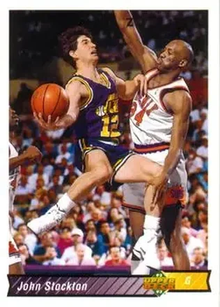 1992-93 Upper Deck #116 - John Stockton - Utah Jazz