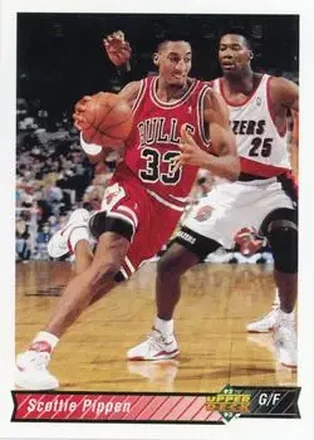 1992-93 Upper Deck #133 - Scottie Pippen - Chicago Bulls