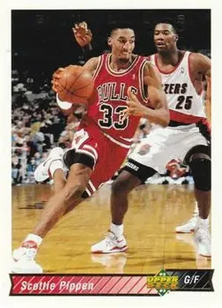 1992-93 Upper Deck #133 - Scottie Pippen - Chicago Bulls