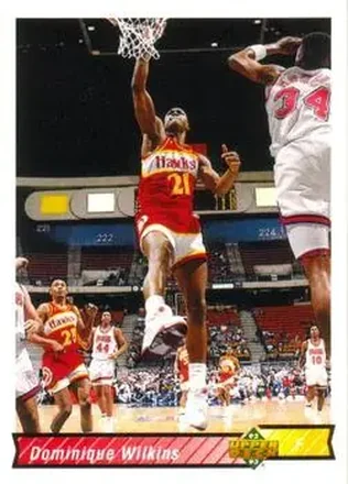 1992-93 Upper Deck #148 - Dominique Wilkins - Atlanta Hawks