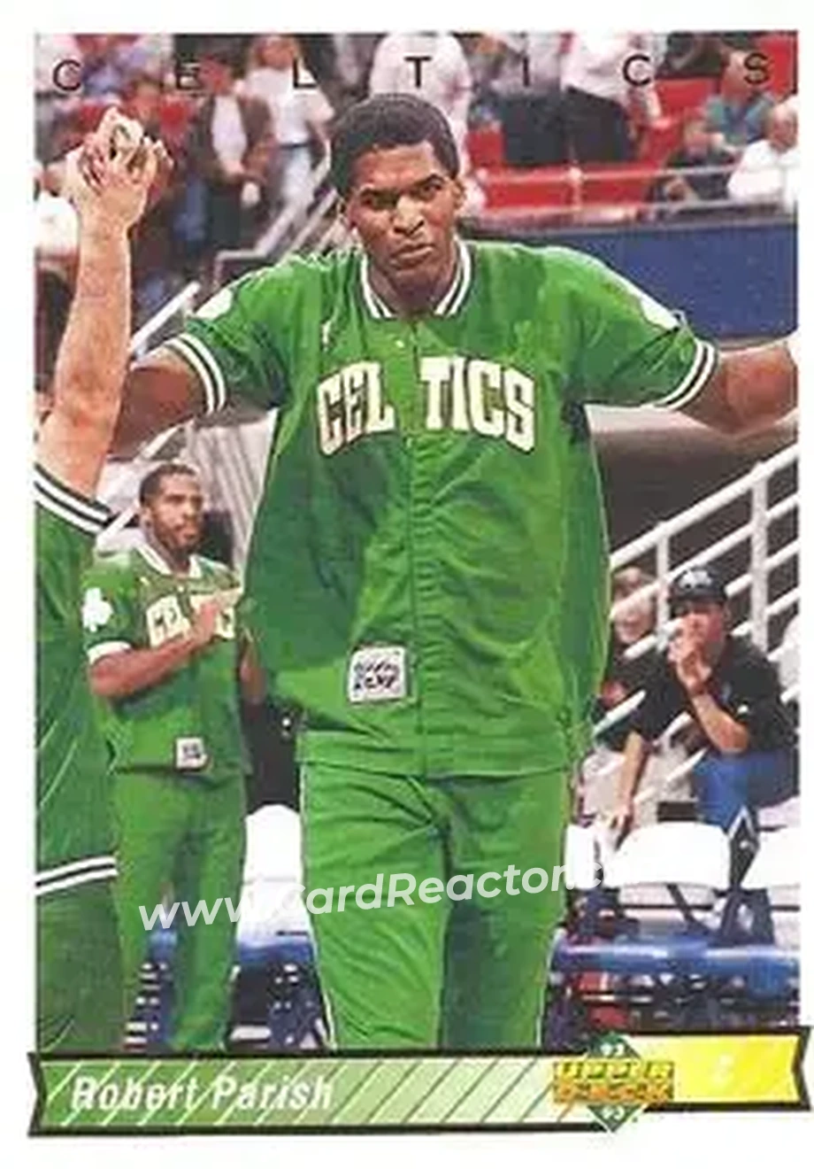 1992-93 Upper Deck #179 - Robert Parish - Boston Celtics - Front