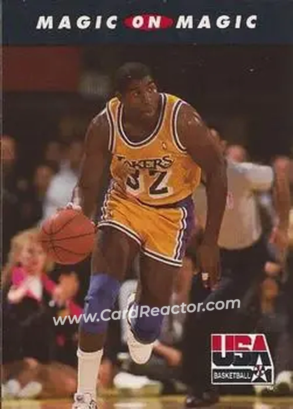 1992 SkyBox USA #104 - Card #104 - USA - Front