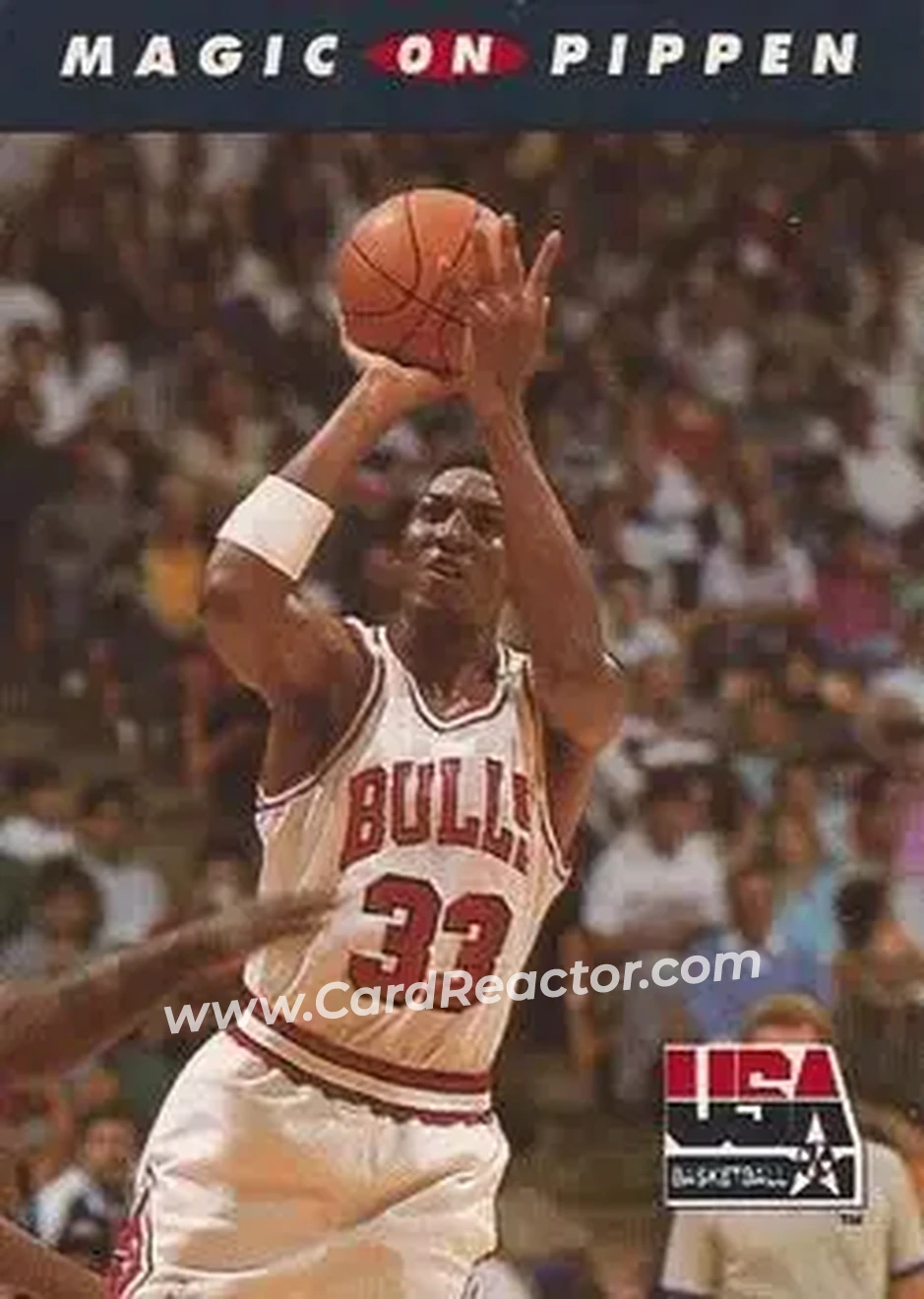 1992 SkyBox USA #108 - Card #108 - USA - Front