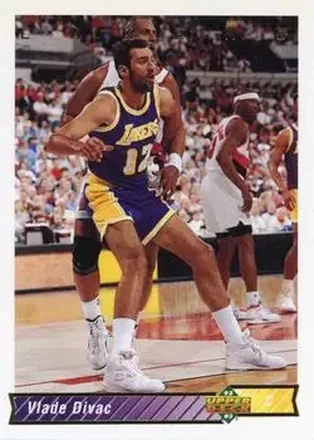 1992-93 Upper Deck #199 - Vlade Divac - Los Angeles Lakers