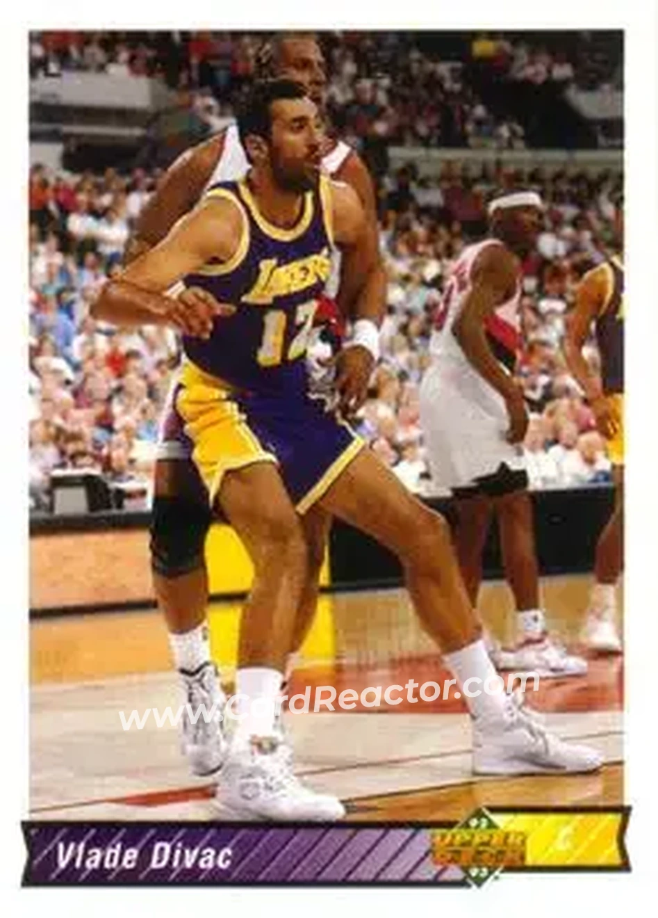 1992-93 Upper Deck #199 - Vlade Divac - Los Angeles Lakers - Front