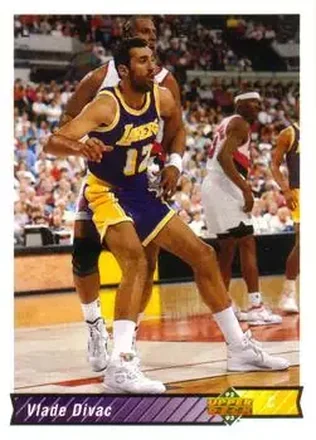 1992-93 Upper Deck #199 - Vlade Divac - Los Angeles Lakers