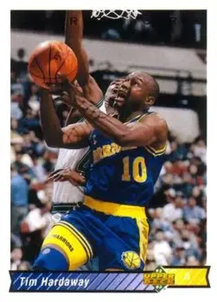 1992-93 Upper Deck #261 - Tim Hardaway - Golden State Warriors