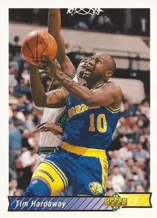 1992-93 Upper Deck #261 - Tim Hardaway - Golden State Warriors