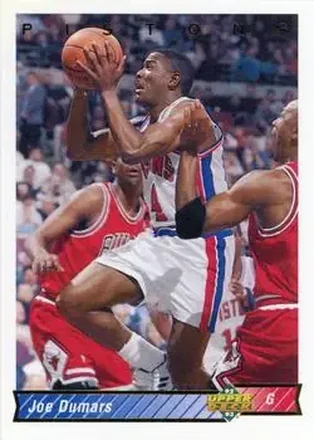 1992-93 Upper Deck #268 - Joe Dumars - Detroit Pistons