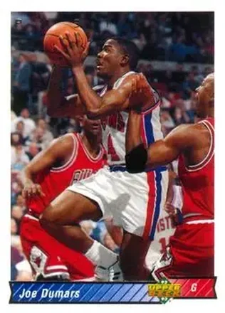 1992-93 Upper Deck #268 - Joe Dumars - Detroit Pistons