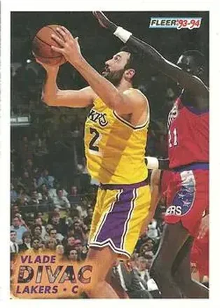 1993-94 Fleer #101 - Vlade Divac - Los Angeles Lakers