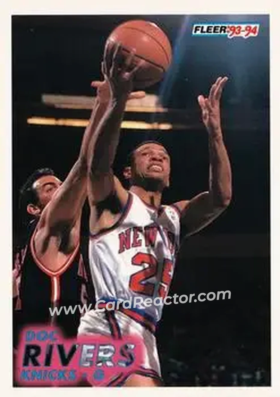 1993-94 Fleer #144 - Doc Rivers - New York Knicks - Front