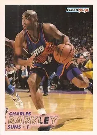 1993-94 Fleer #163 - Charles Barkley - Phoenix Suns