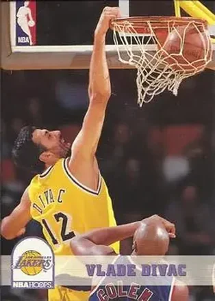 1993-94 Hoops #106 - Vlade Divac - Los Angeles Lakers