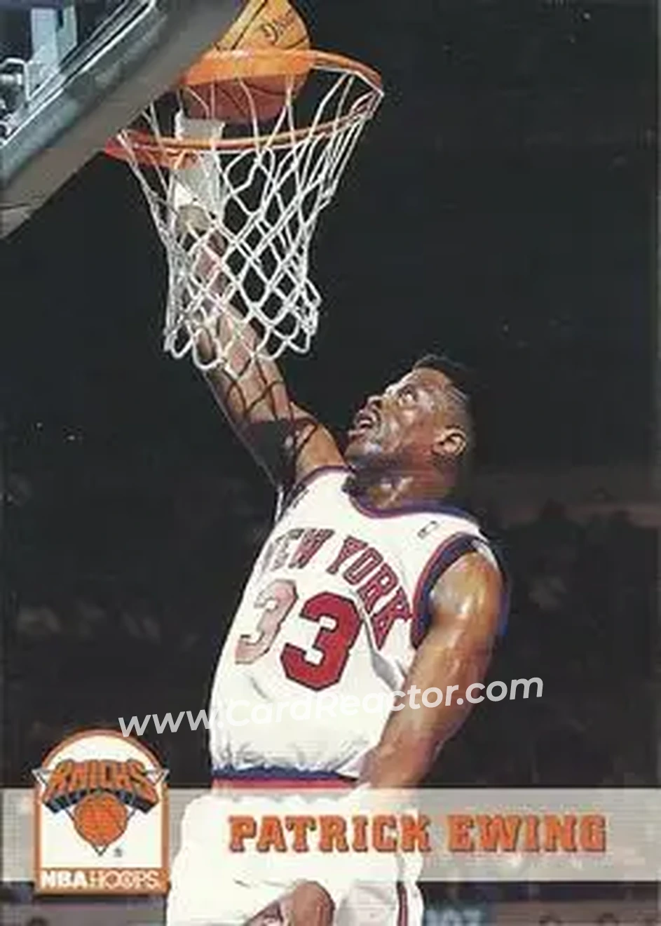 1993-94 Hoops #146 - Patrick Ewing - New York Knicks - Front