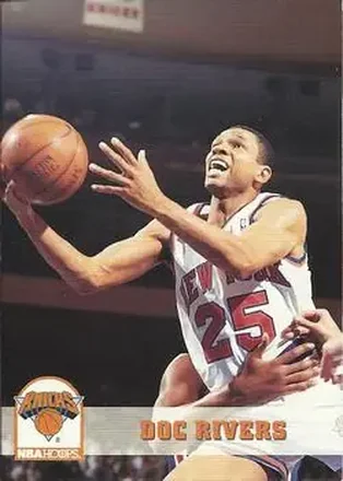 1993-94 Hoops #149 - Doc Rivers - New York Knicks