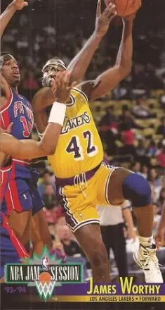 1993-94 Jam Session #110 - James Worthy - Los Angeles Lakers