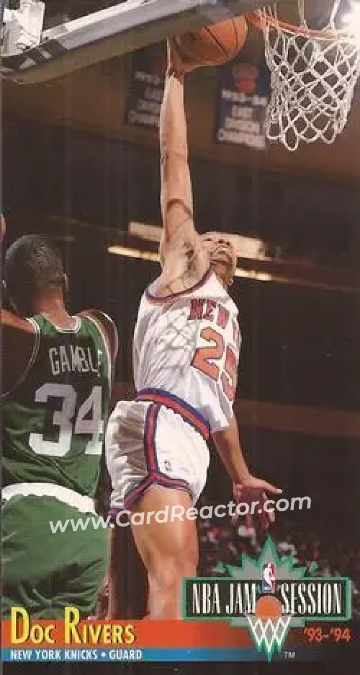 1993-94 Jam Session #152 - Doc Rivers - New York Knicks - Front
