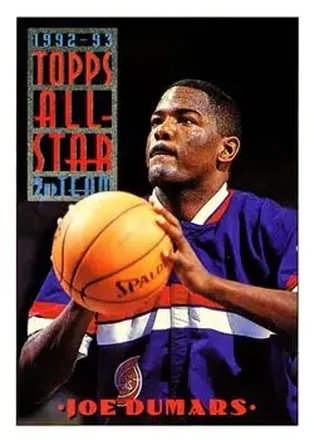 1993-94 Topps #115 - Joe Dumars - Detroit Pistons