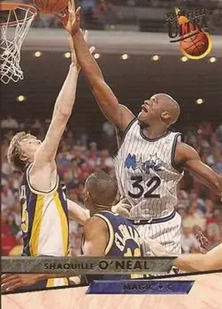 1993-94 Ultra #135 - Shaquille O'Neal - Orlando Magic