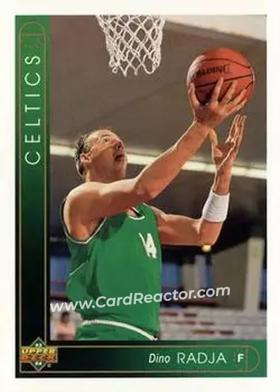 1993-94 Upper Deck #150 - Dino Radja - Boston Celtics - Front