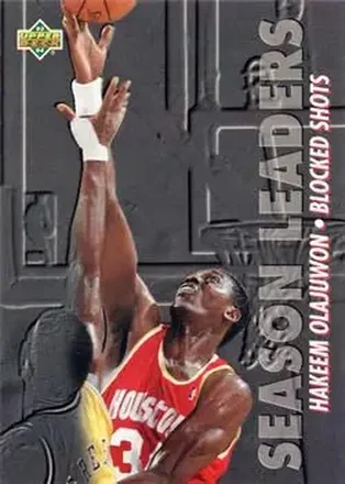 1993-94 Upper Deck #170 - Hakeem Olajuwon - Houston Rockets