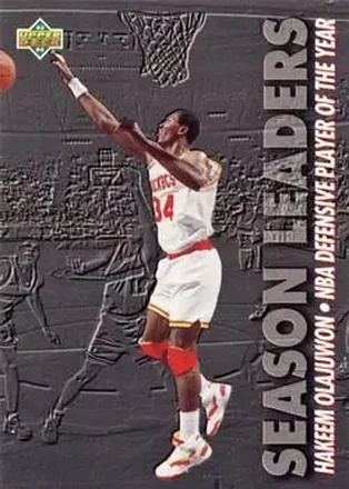 1993-94 Upper Deck #176 - Hakeem Olajuwon - Houston Rockets