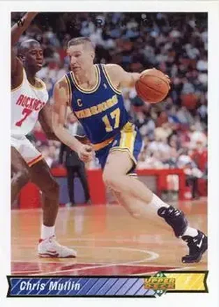 1992-93 Upper Deck #297 - Chris Mullin - Golden State Warriors