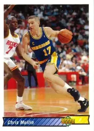 1992-93 Upper Deck #297 - Chris Mullin - Golden State Warriors