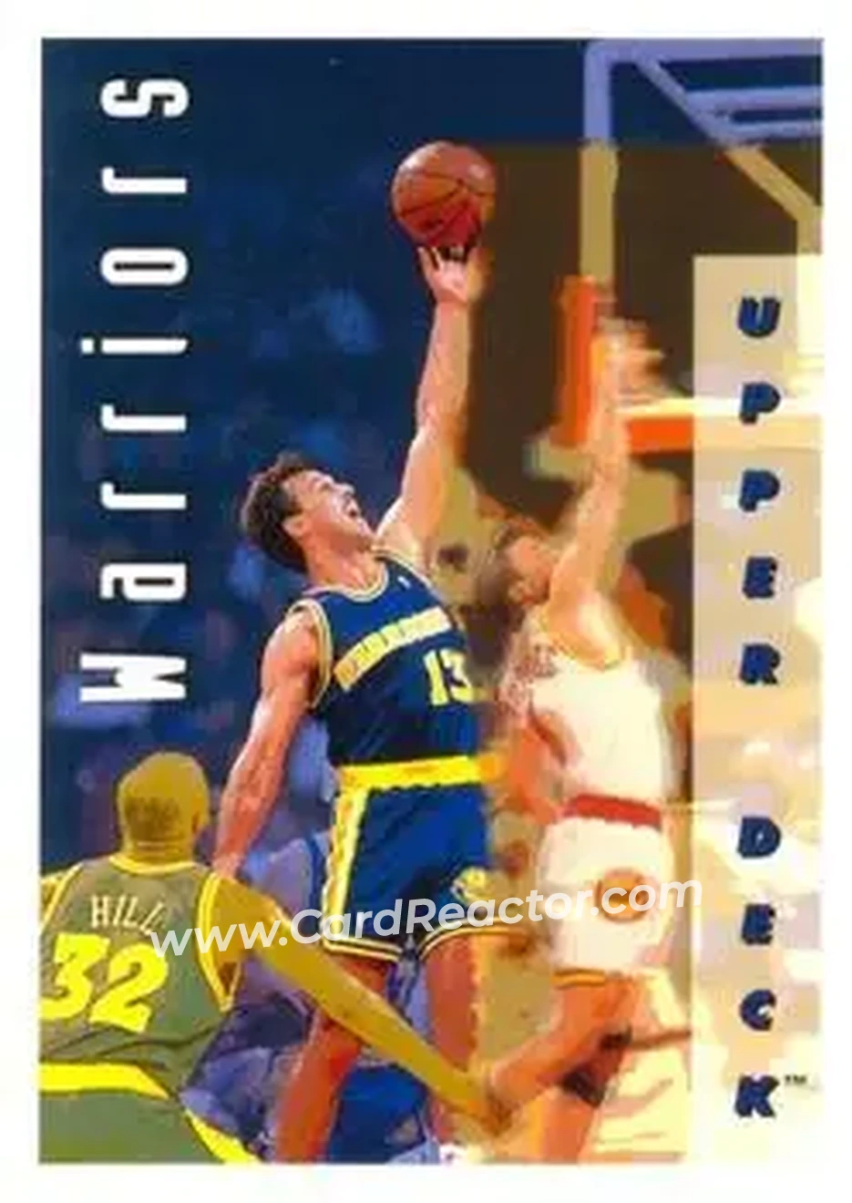 1992-93 Upper Deck #358 - Card #358 - Golden State Warriors - Front