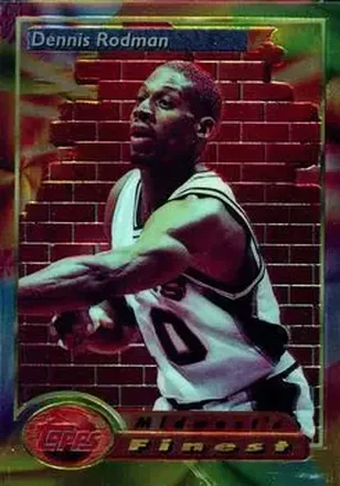 1993-94 Finest #113 - Dennis Rodman - San Antonio Spurs