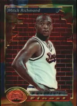 1993-94 Finest #126 - Mitch Richmond - Sacramento Kings