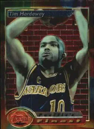 1993-94 Finest #127 - Tim Hardaway - Golden State Warriors