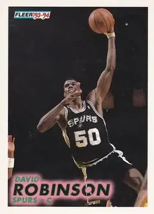 1993-94 Fleer #196 - David Robinson - San Antonio Spurs