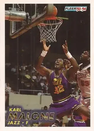 1993-94 Fleer #211 - Karl Malone - Utah Jazz