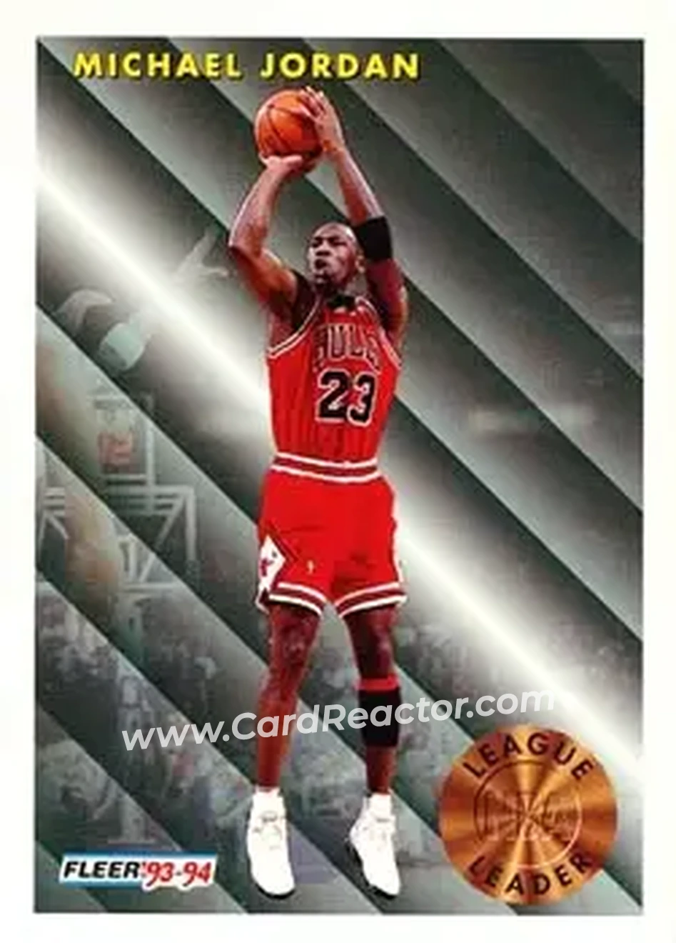 1993-94 Fleer #224 - Michael Jordan - Chicago Bulls - Front