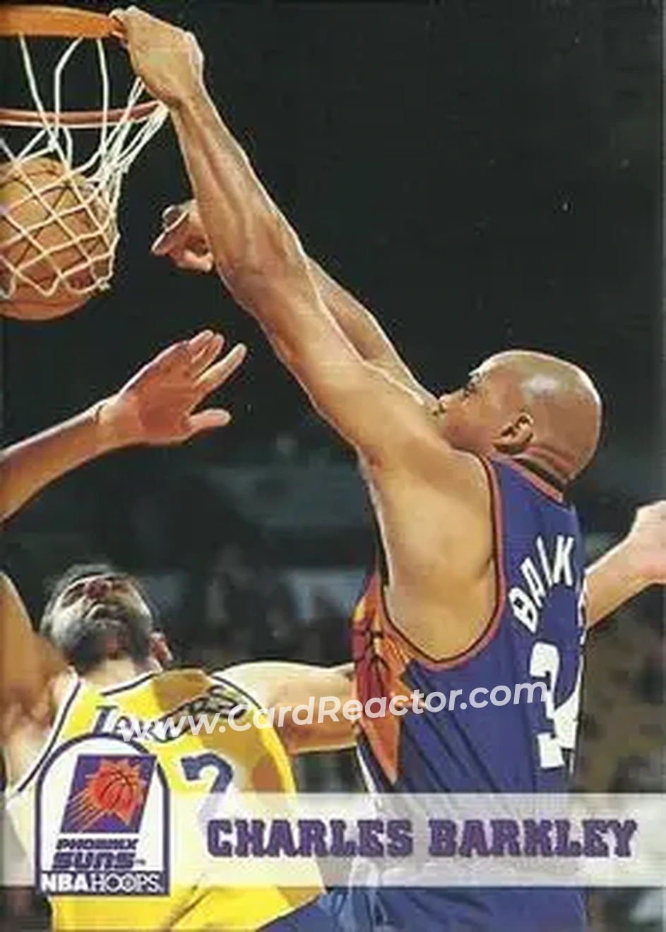 1993-94 Hoops #169 - Charles Barkley - Phoenix Suns - Front